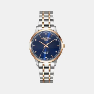 Men Blue Analog Stainless Steel Watch 509847 49 40 20