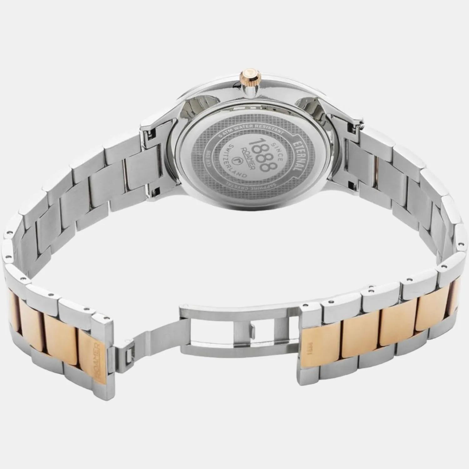 Men's Grey Analog Stainless Steel Watch 863833 49 55 50