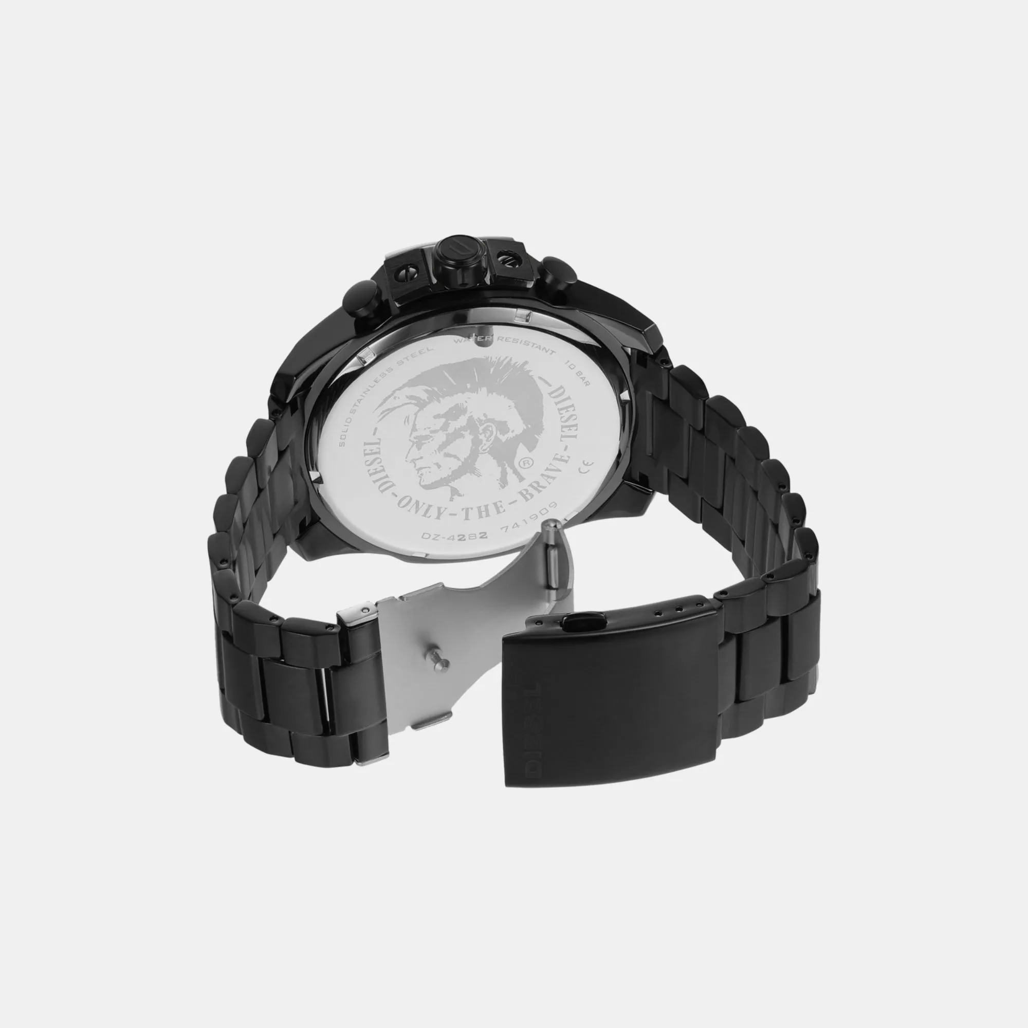 Men's Grey Chronograph Stainless Steel Watch DZ4282