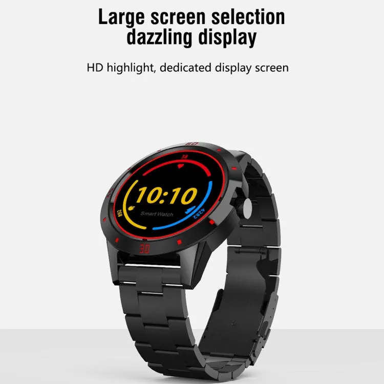 N6 Smart Watch 1.3 inch TFT Screen MTK2502C Bluetooth4.0, Stainless Steel Watch Band, Support Heart Rate Monitor & Pedometer & Sleep Monitor & Sedentary Reminder(Silver)