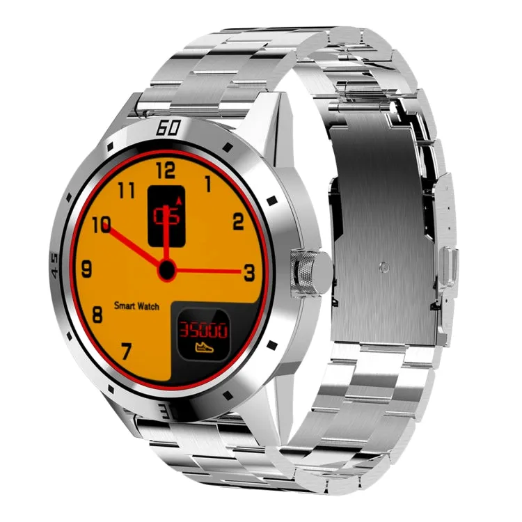 N6 Smart Watch 1.3 inch TFT Screen MTK2502C Bluetooth4.0, Stainless Steel Watch Band, Support Heart Rate Monitor & Pedometer & Sleep Monitor & Sedentary Reminder(Silver)