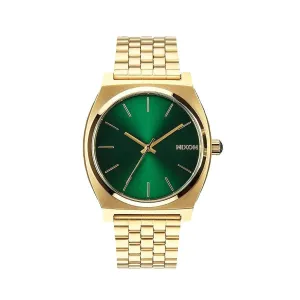 Nixon Time Teller Watch - Gold Green Sunray