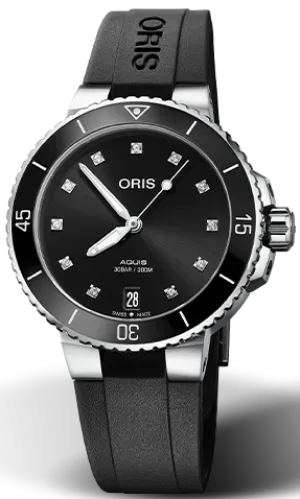 ORS Watch Aquis Date Diamond Ladies