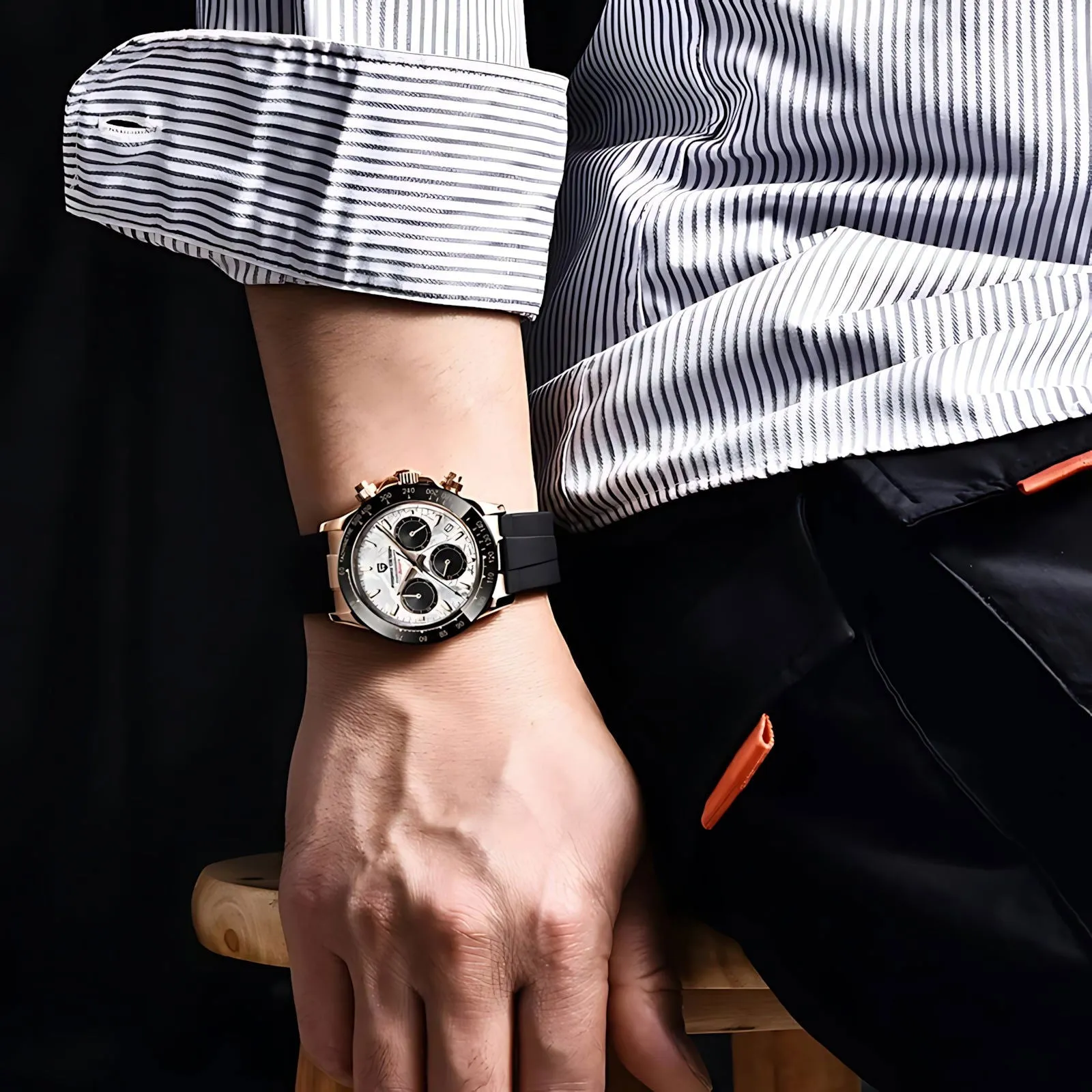 Pagani Design Daytona Rose Gold Homage Watches