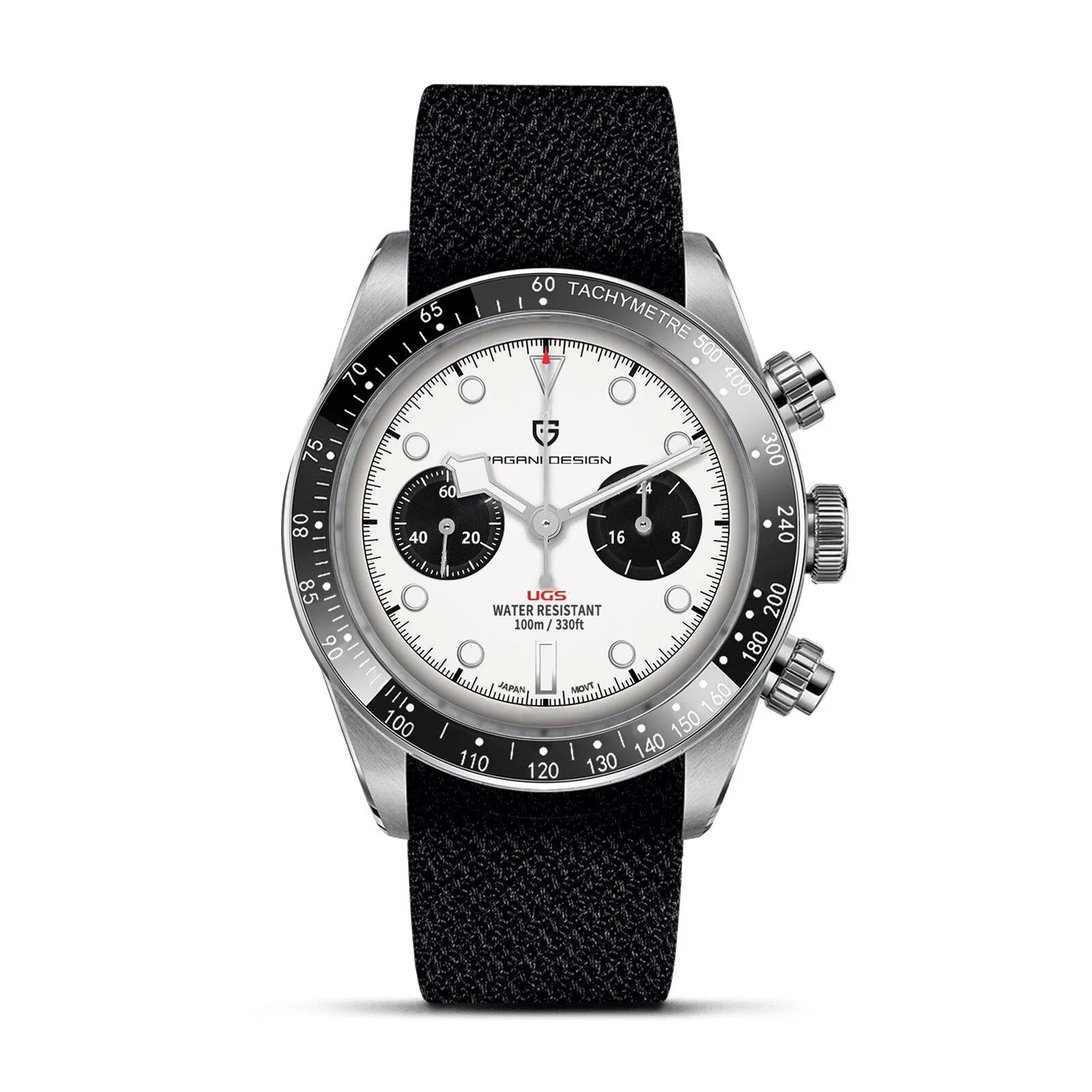PAGANI DESIGN Men&#39;s Watches Gold Panda Luxury Quartz Watch For Men Sport Chronograph Sapphire glass 100M Waterproof 2022 New