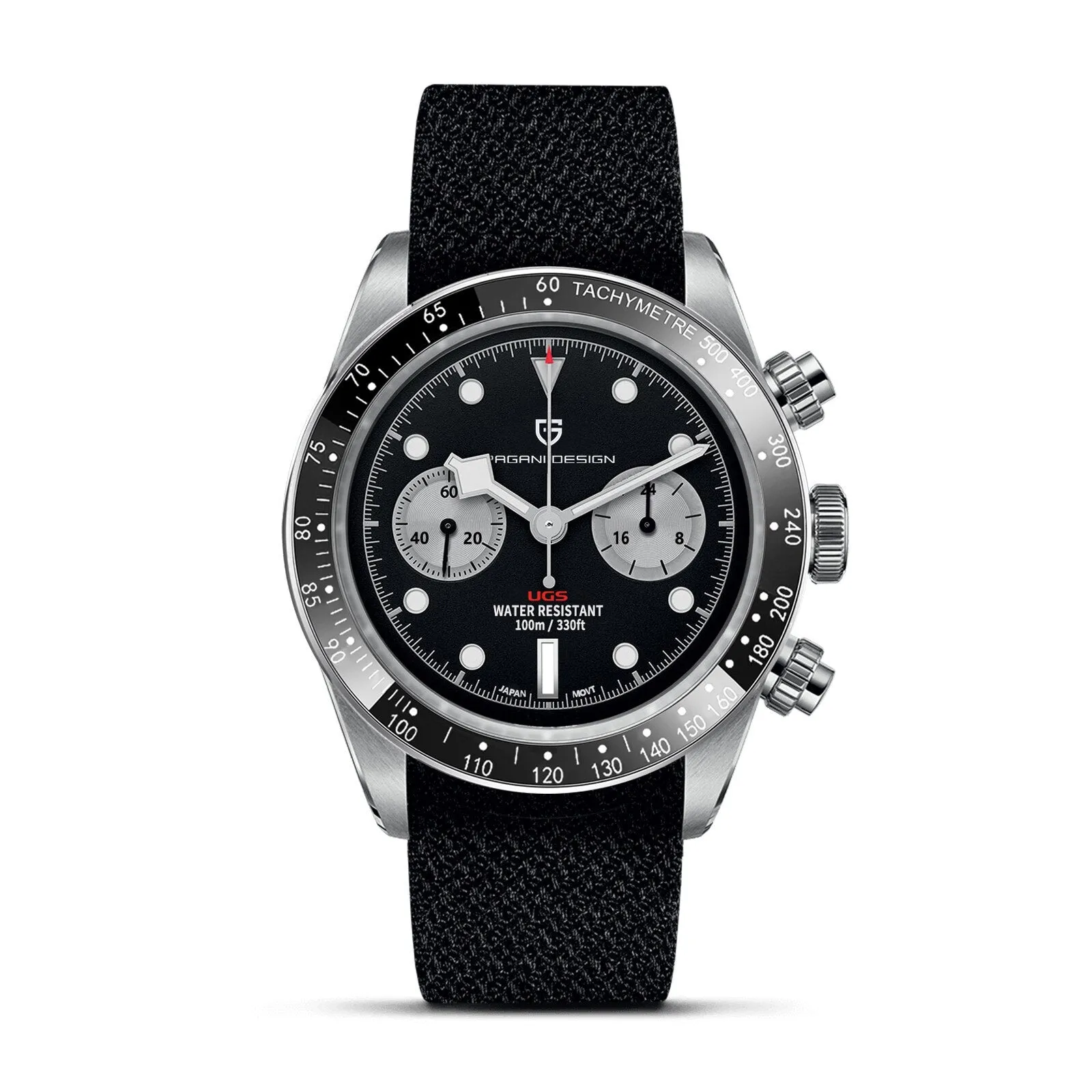 PAGANI DESIGN Men&#39;s Watches Gold Panda Luxury Quartz Watch For Men Sport Chronograph Sapphire glass 100M Waterproof 2022 New