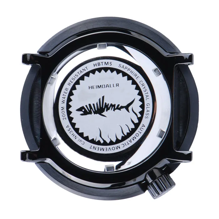 ★Pre-Owned★ HEIMDALLR PVD Black Tuna Can Men's Mechanical Watch