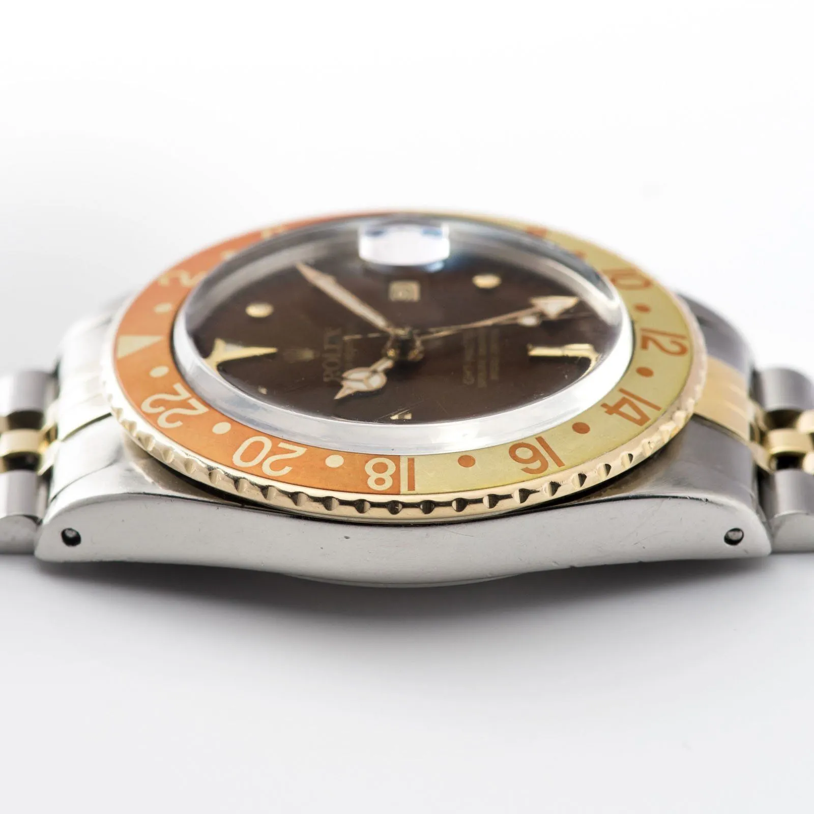 Rolex 16753 Clint Eastwood Nipple Dial GMT Master