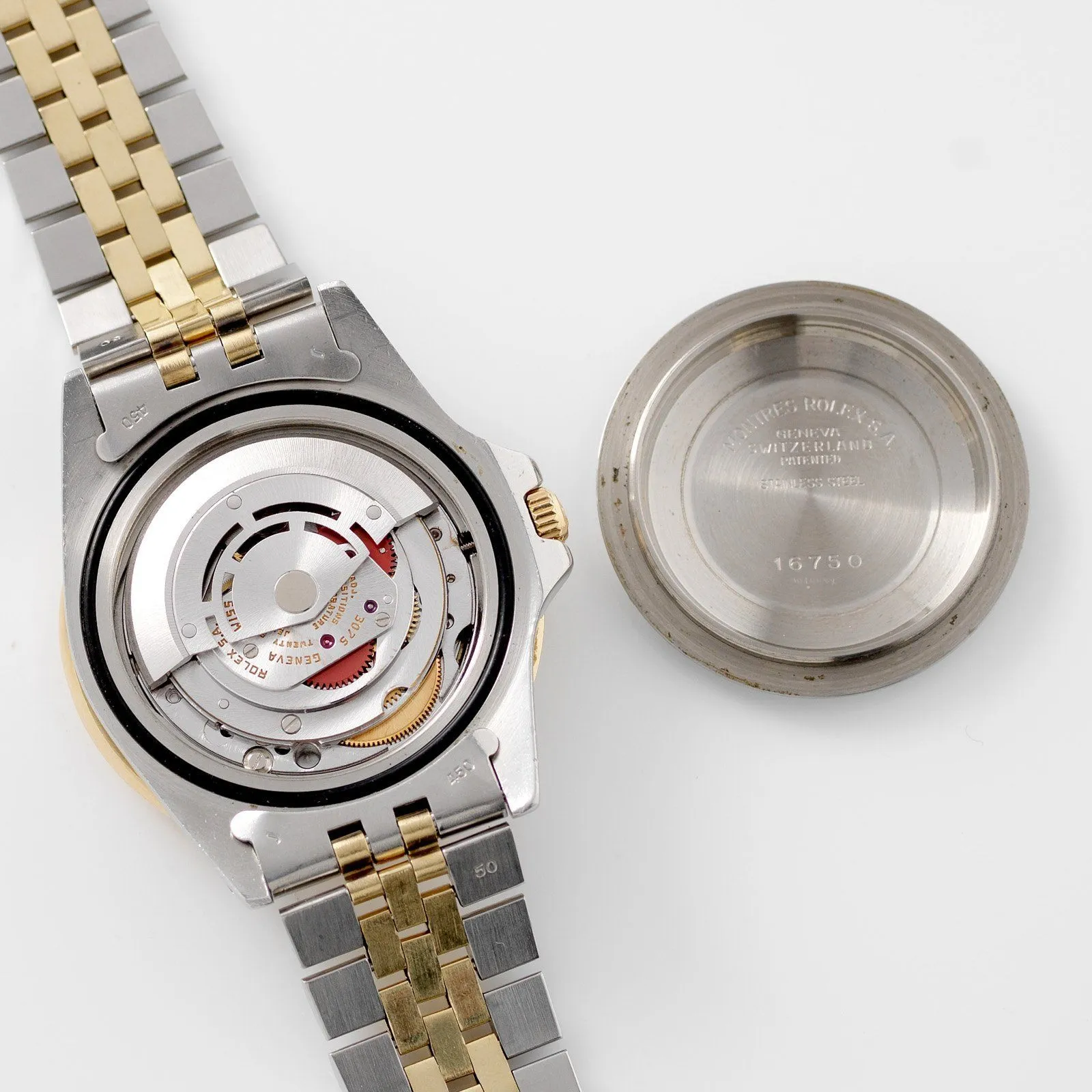 Rolex 16753 Clint Eastwood Nipple Dial GMT Master