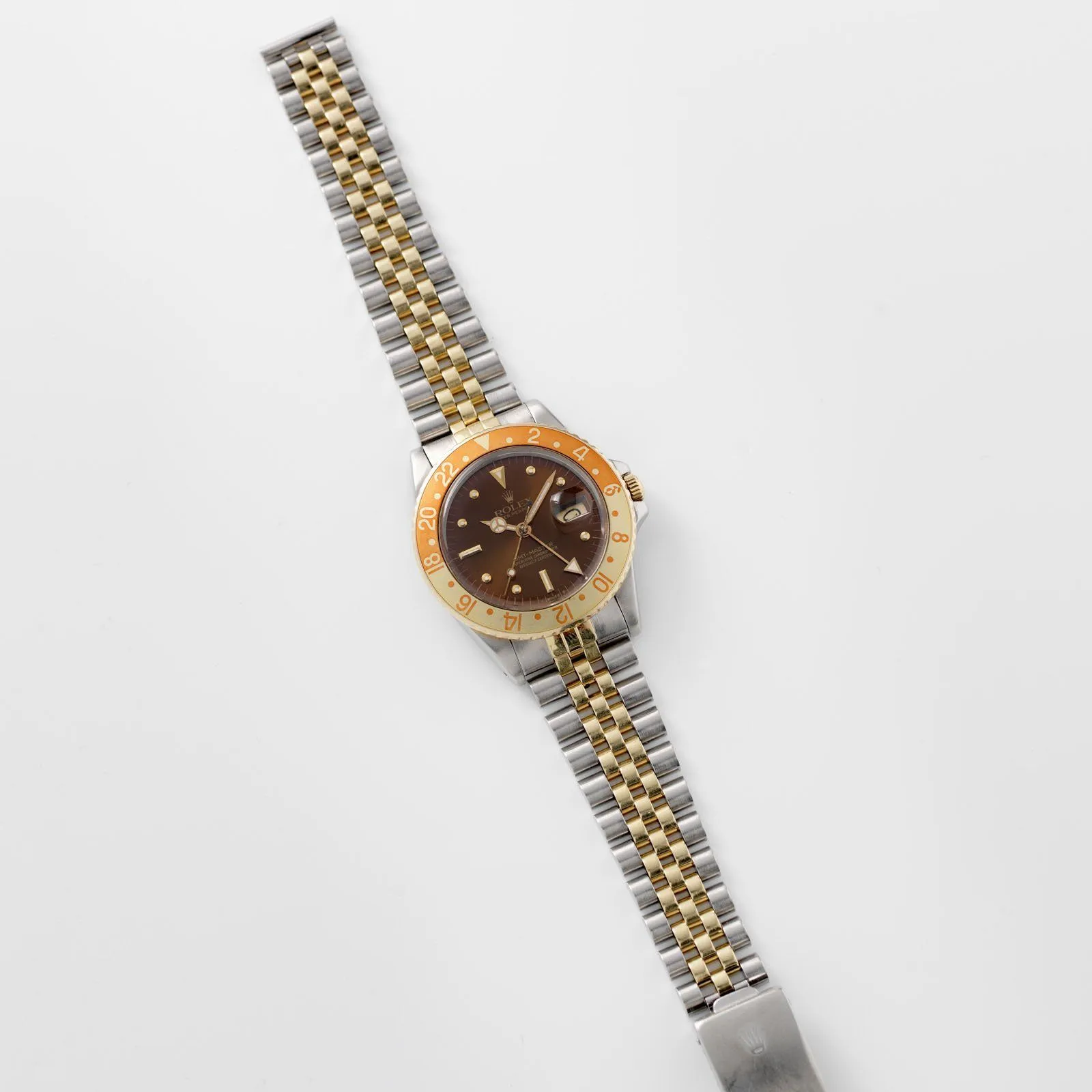 Rolex 16753 Clint Eastwood Nipple Dial GMT Master
