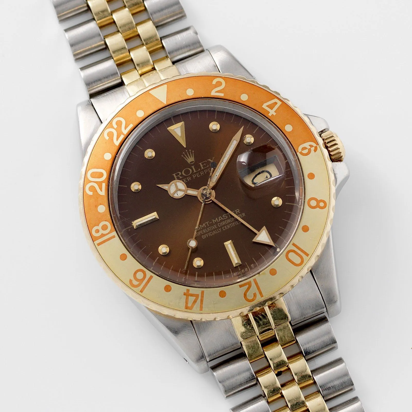 Rolex 16753 Clint Eastwood Nipple Dial GMT Master