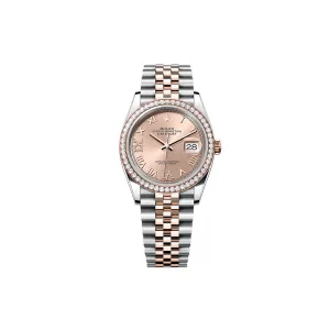 Rolex Oyster Datejust 126281RBR 36 Bi-metal 'Sundust Dial'