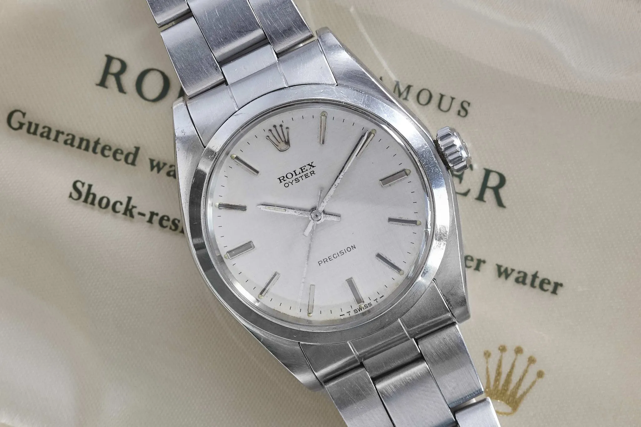 Rolex Oyster Precision Linen Dial