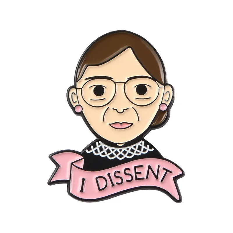 Ruth Bader Ginsburg Brooch