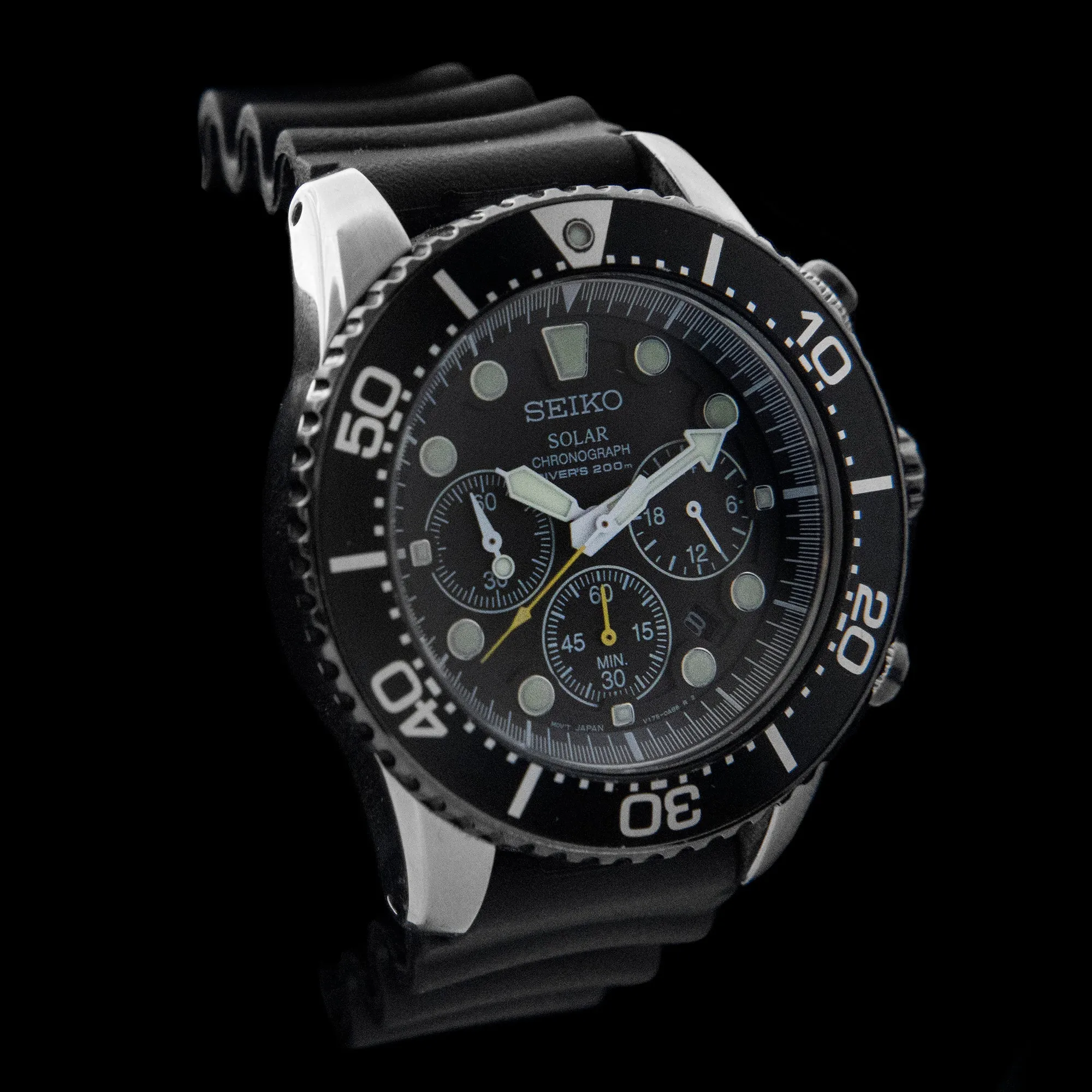 Seiko - Diver’s Solar Chronograph
