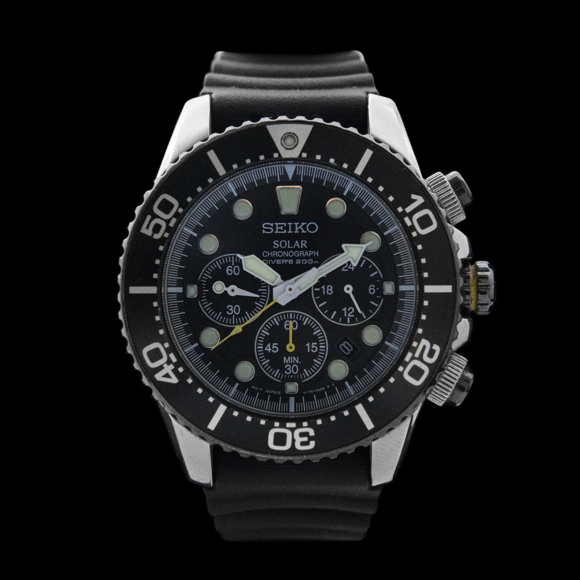 Seiko - Diver’s Solar Chronograph