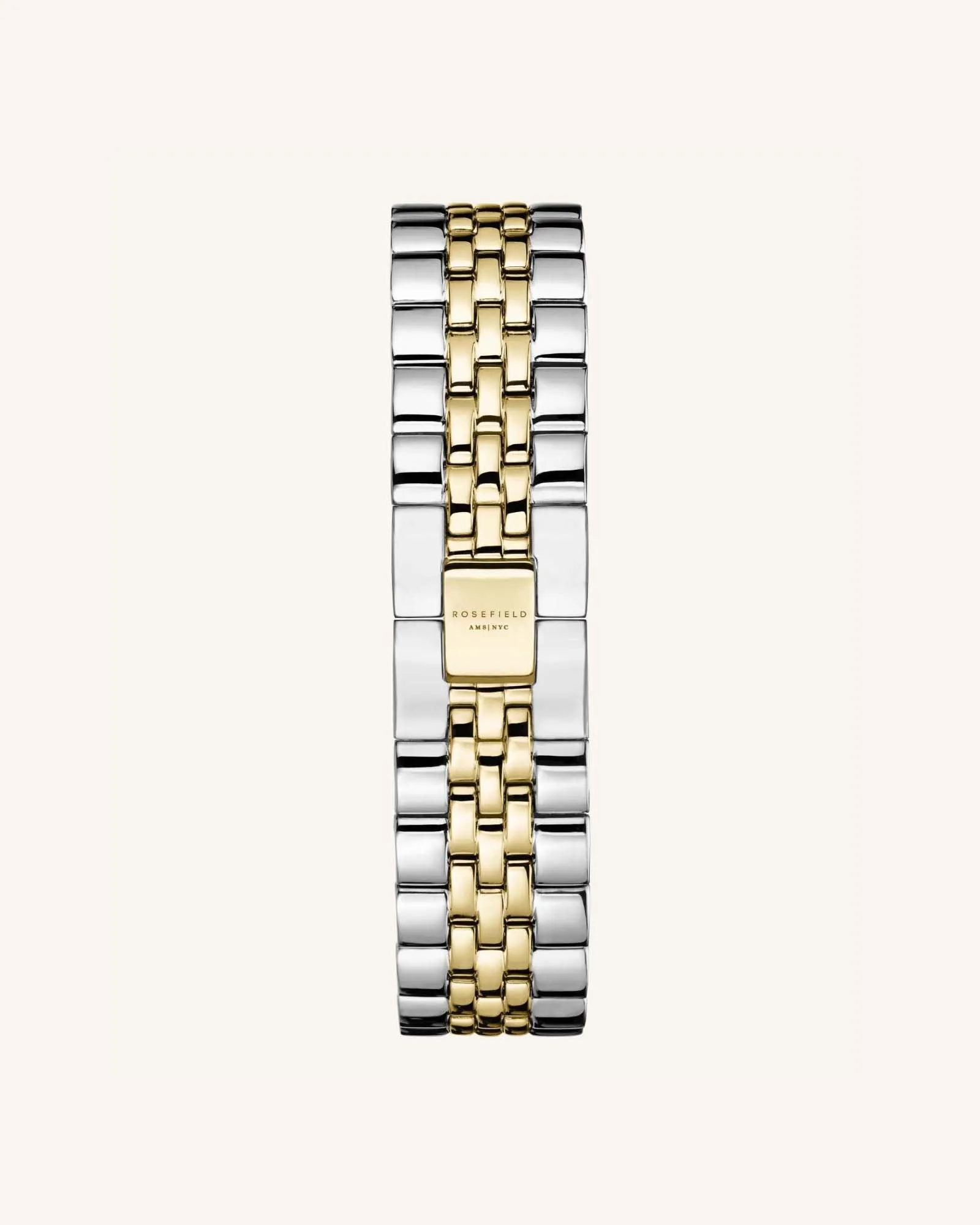 Steel Silver Gold Strap
