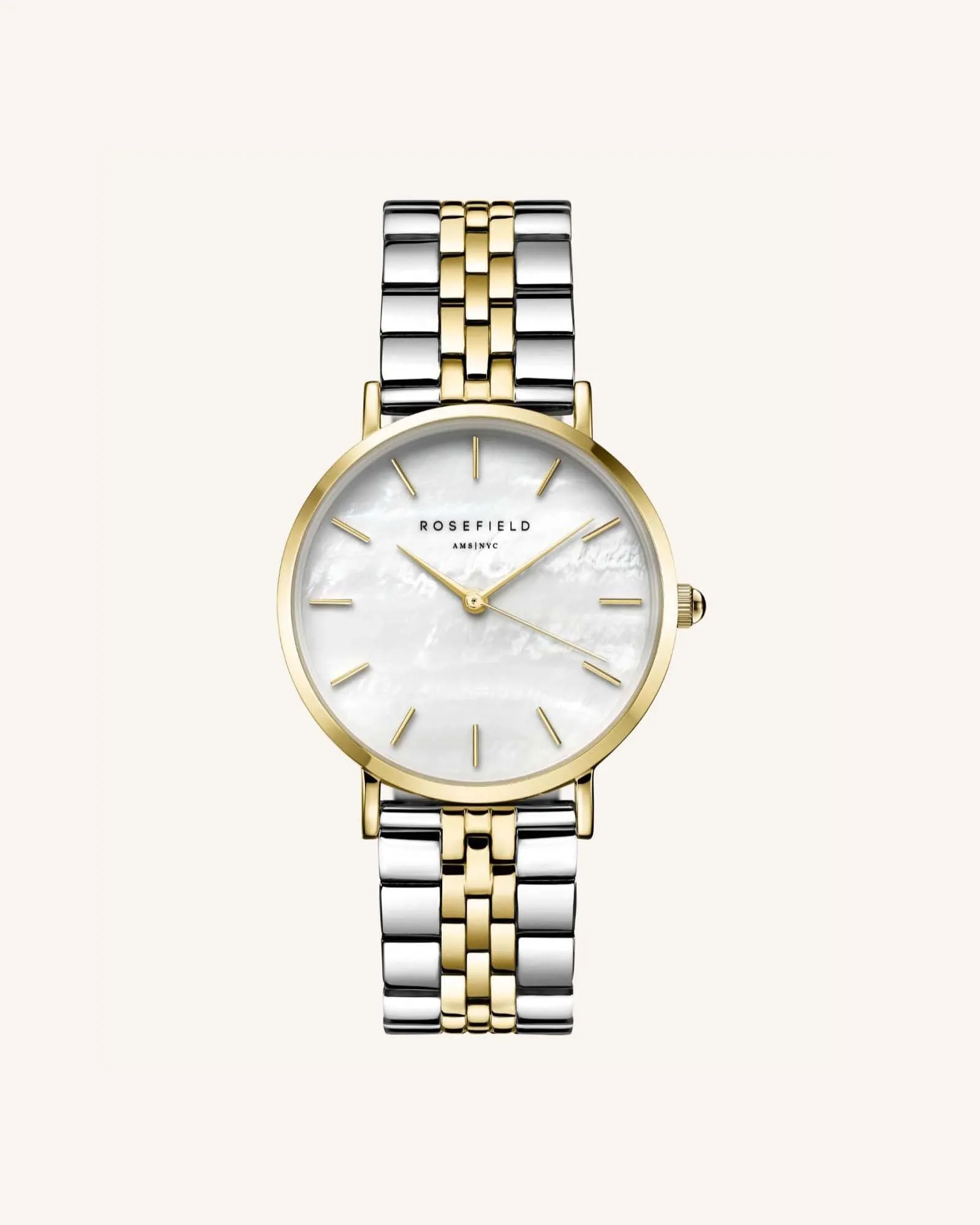 Steel Silver Gold Strap