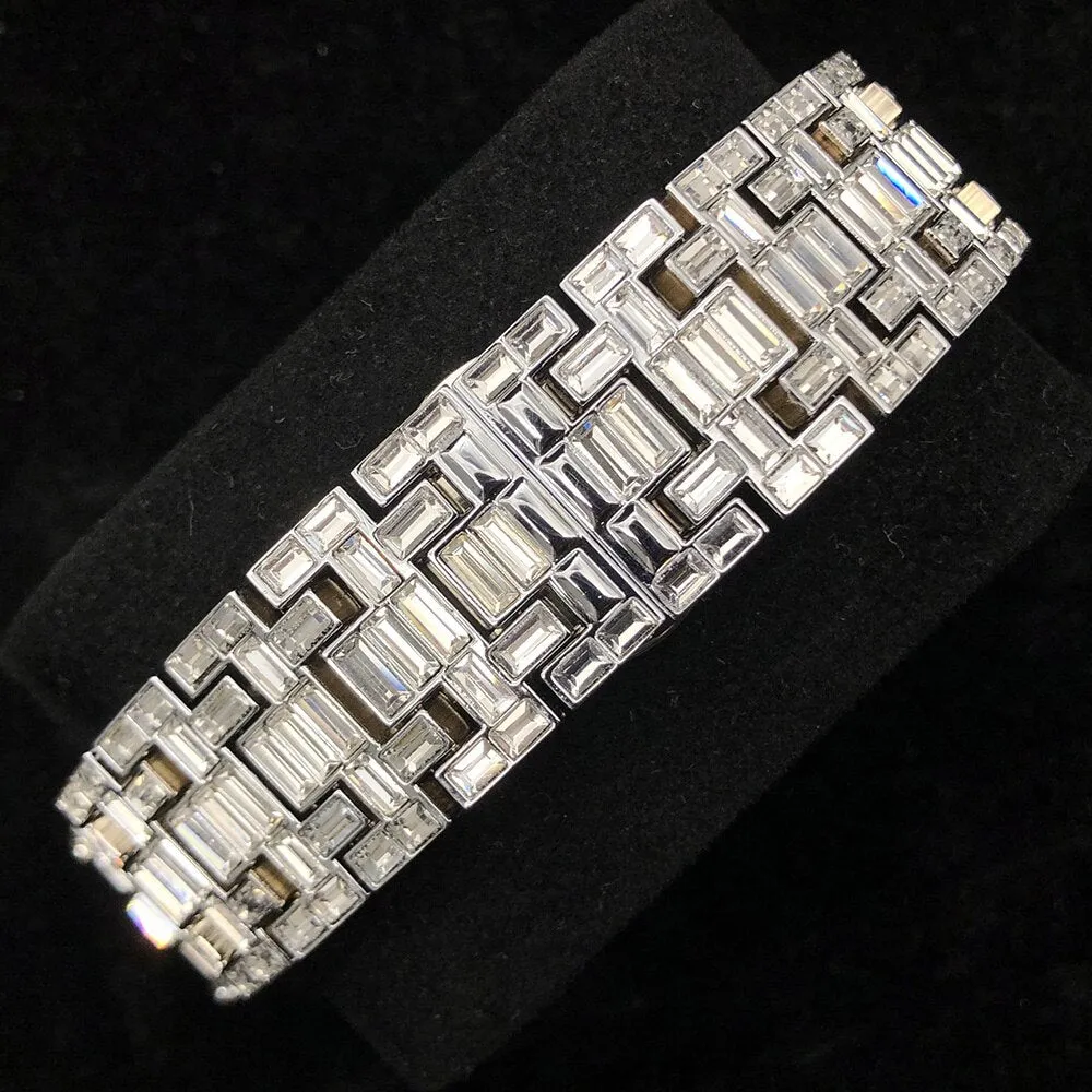 The Woodrow Wilson Hip Hop Diamond Automatic Watch
