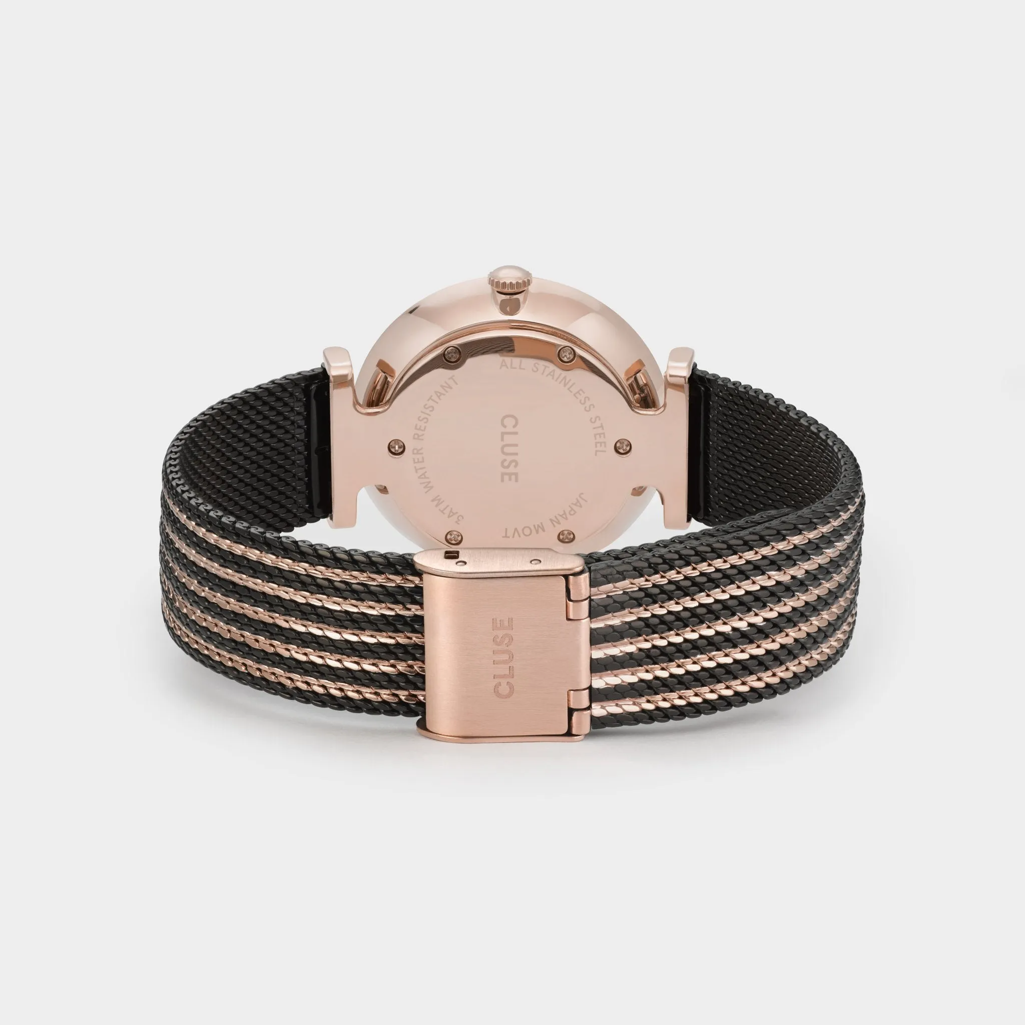Triomphe Mesh Bicolour Rose Gold Black /Black