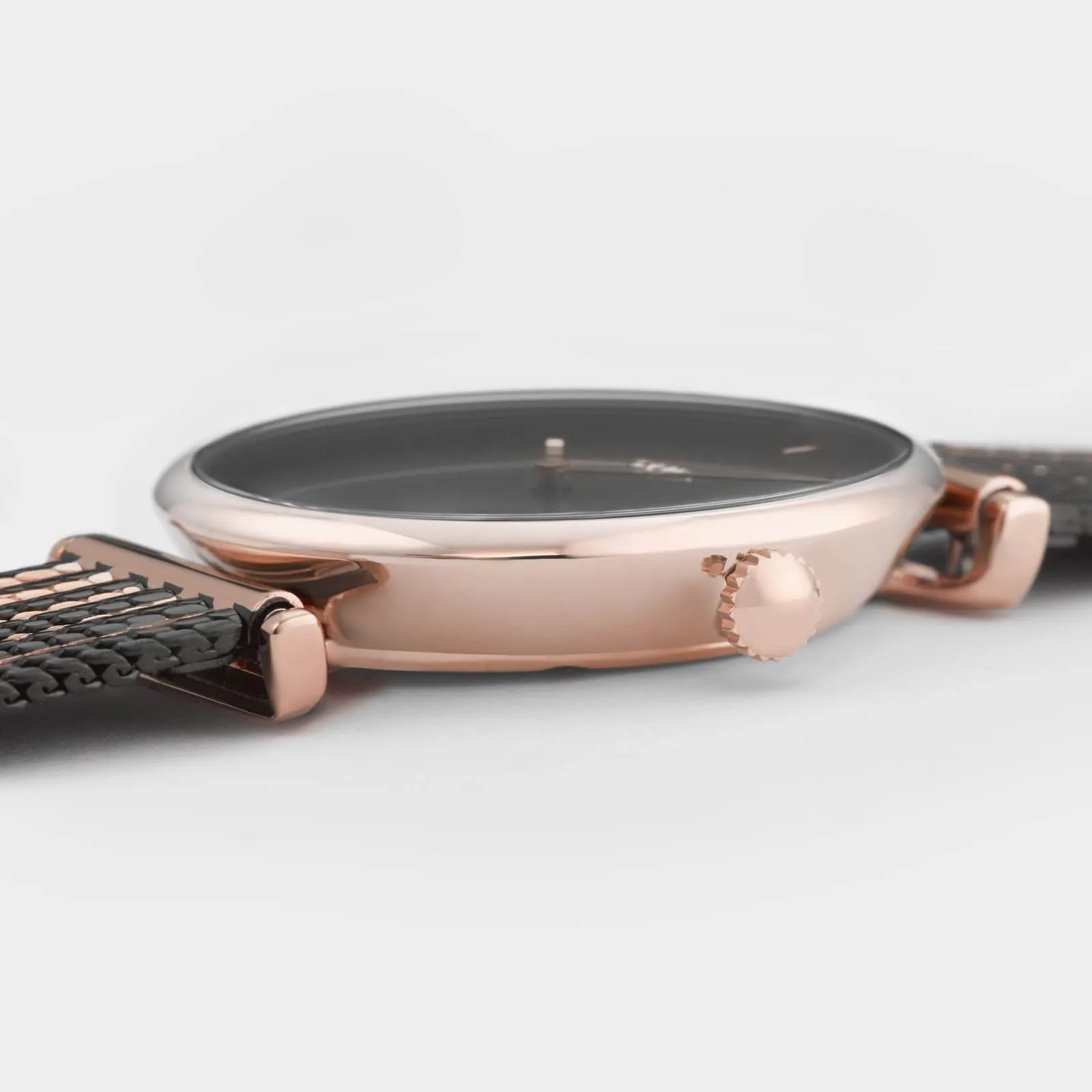 Triomphe Mesh Bicolour Rose Gold Black /Black