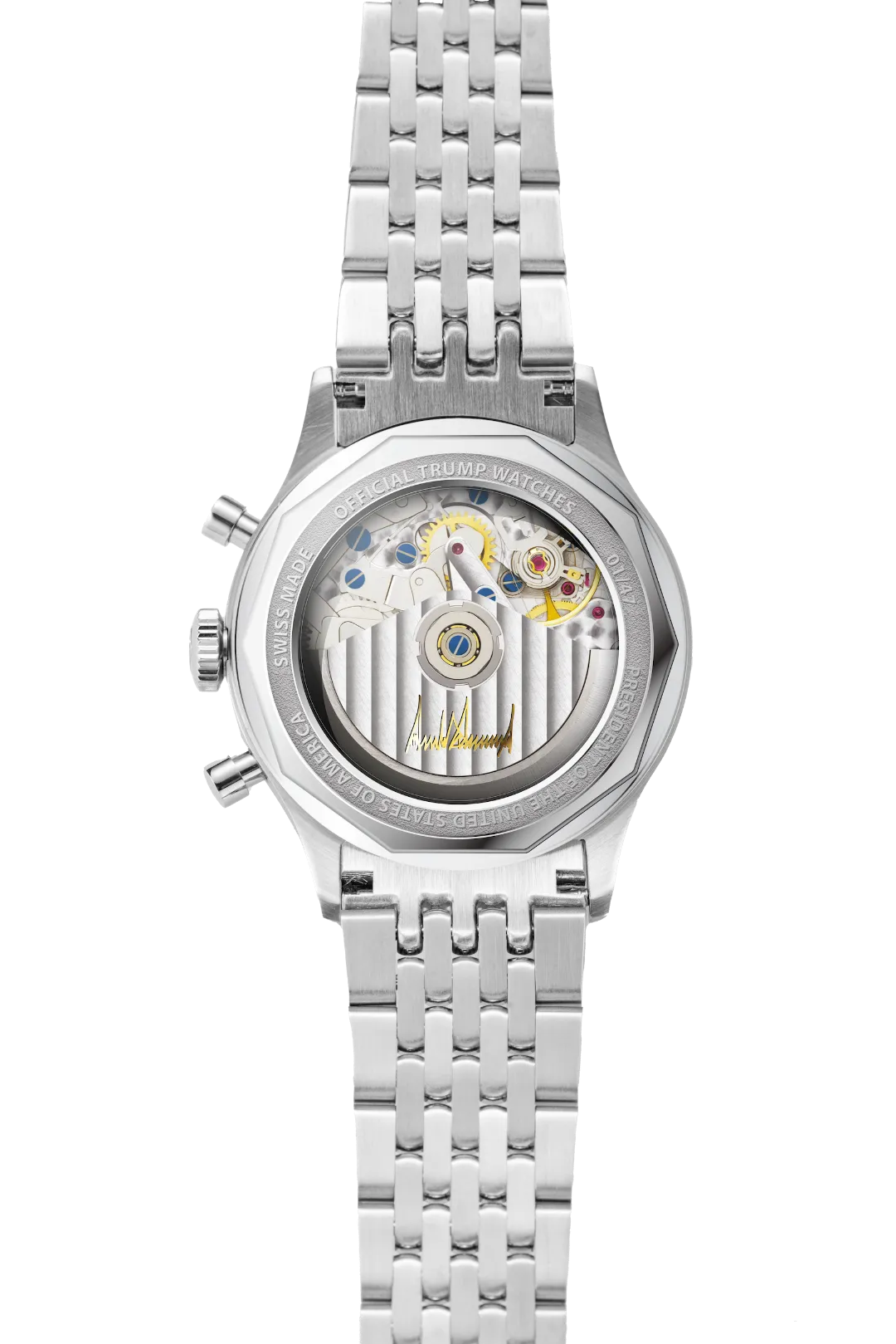 Trump's Racer Chrono - Silver