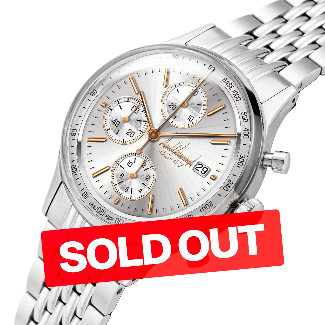 Trump's Racer Chrono - Silver