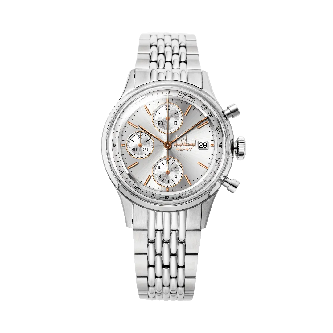 Trump's Racer Chrono - Silver