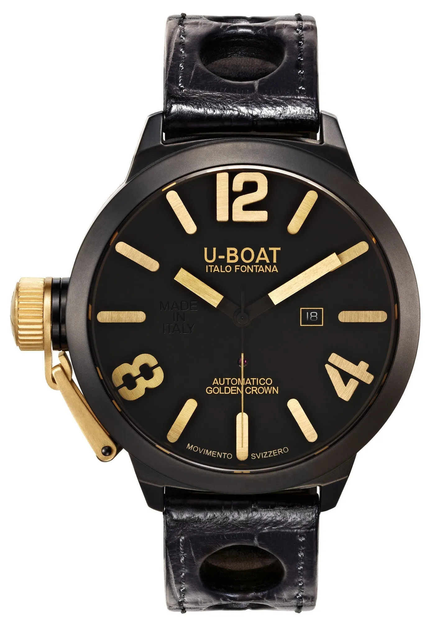 UB Watch Classico Golden Crown 53 AB 18K Y 1 D