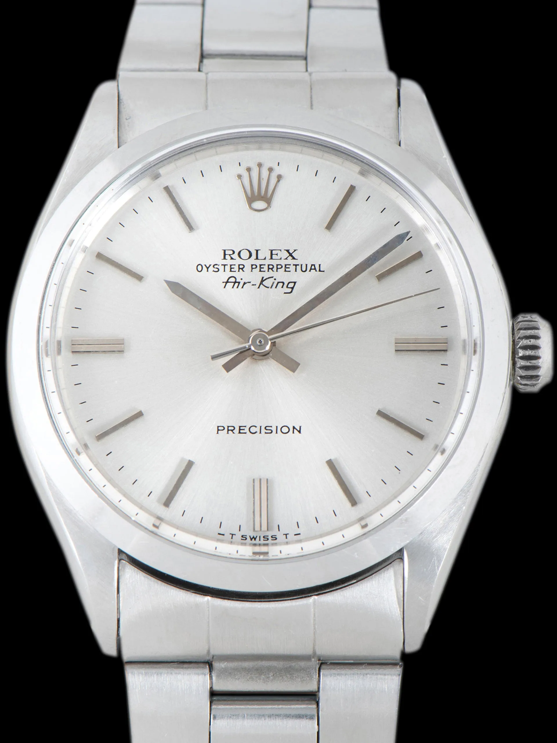*Unpolished* 1972 Rolex Air-King (Ref. 5500) Silver Dial