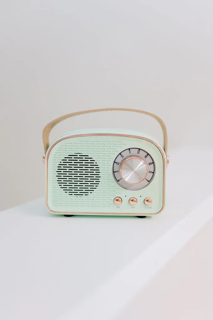 Vintage Bluetooth Speaker || Mint