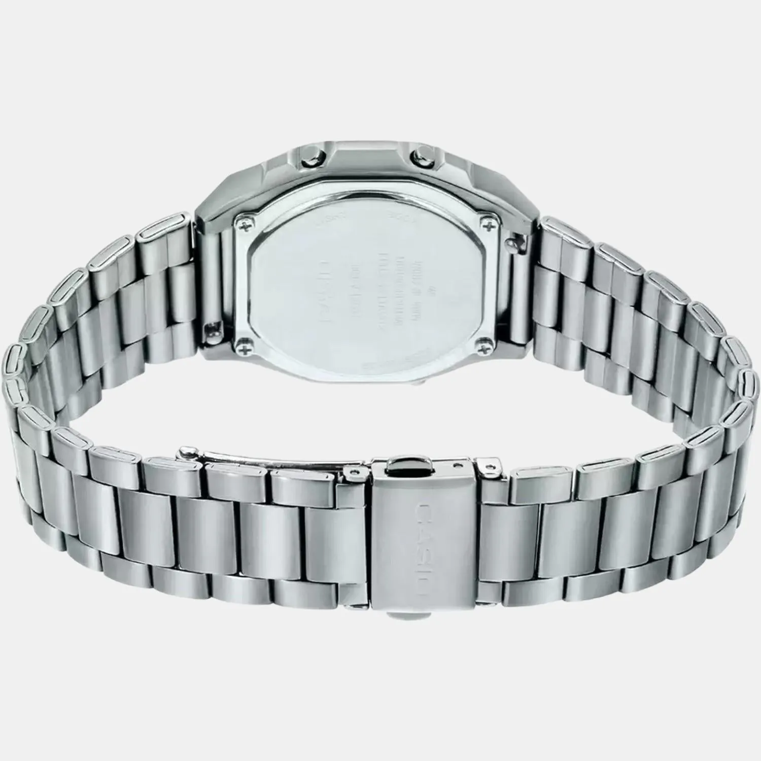 Vintage Unisex Digital Stainless Steel Watch D193 - A1000D-7EF
