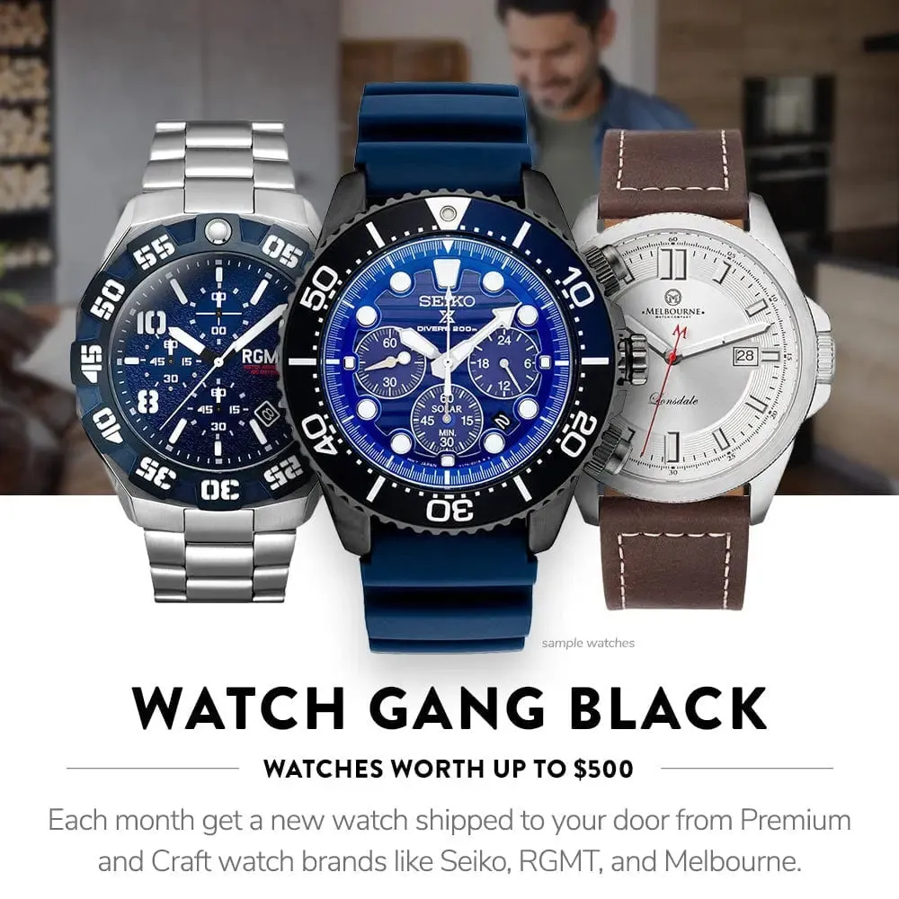 Watch Gang Black Subscription - 12 Month Prepay