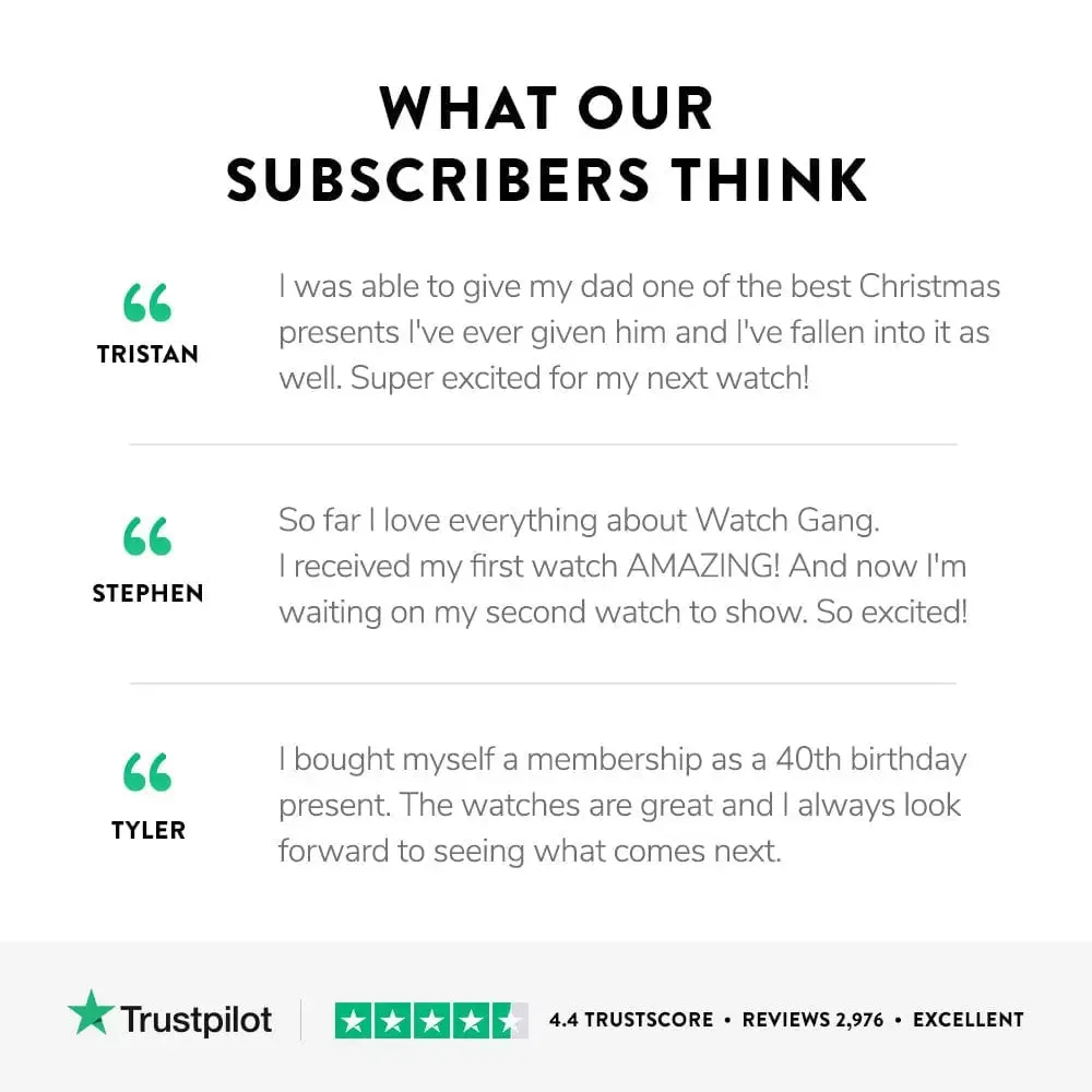 Watch Gang Black Subscription - 12 Month Prepay