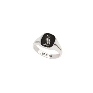Watch Over Me Signet Ring