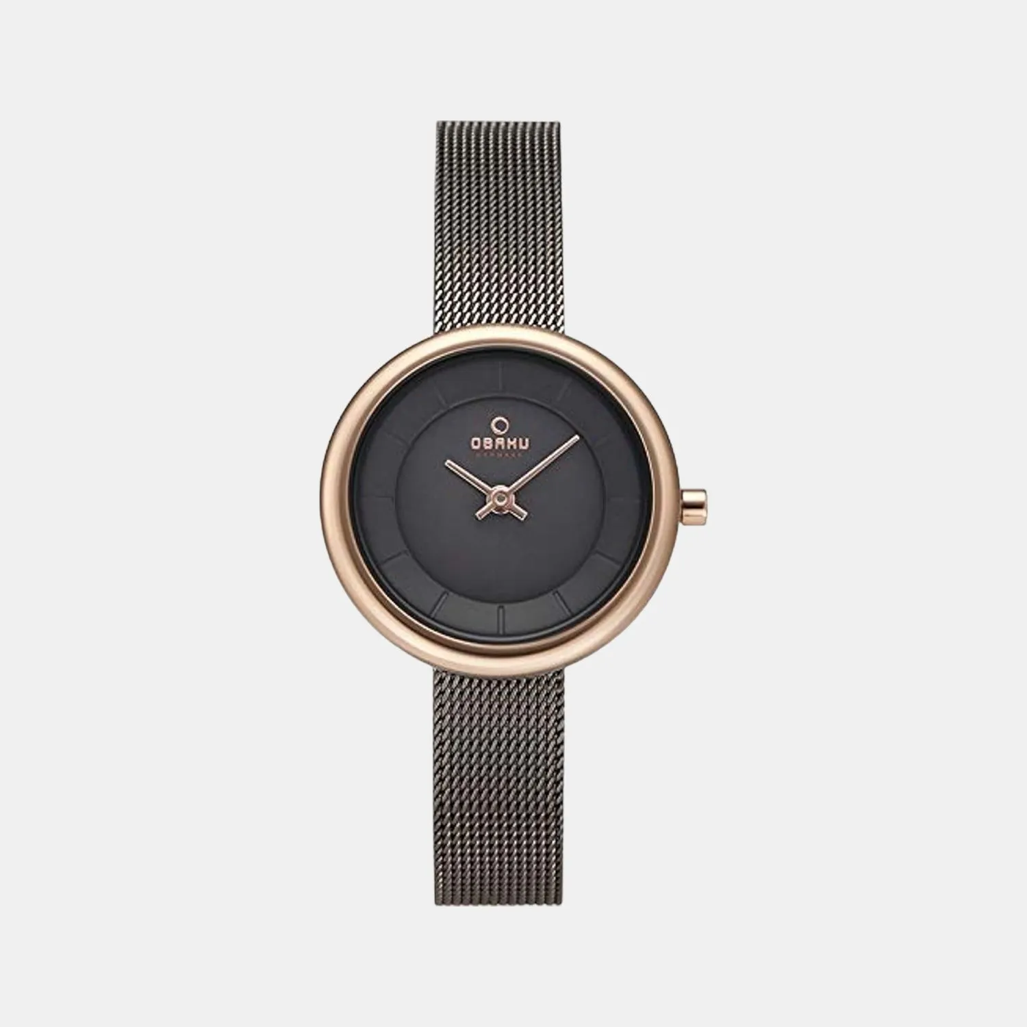Women's Black Analog Stainless Steel Watch V146LXVJMJ