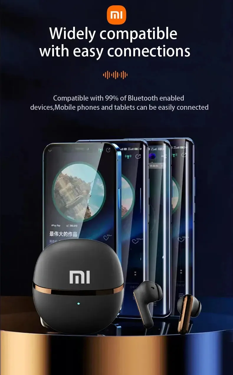 Xiaomi A34 Headphone In Ear Wireless Earbuds Bluetooth5.3 HiFi Stereo Sound Headset HD Call With Mic For Android iOS