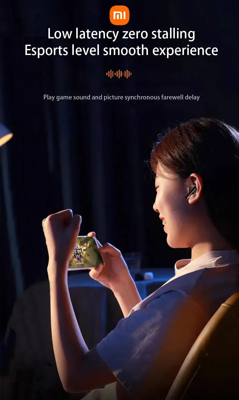 Xiaomi A34 Headphone In Ear Wireless Earbuds Bluetooth5.3 HiFi Stereo Sound Headset HD Call With Mic For Android iOS