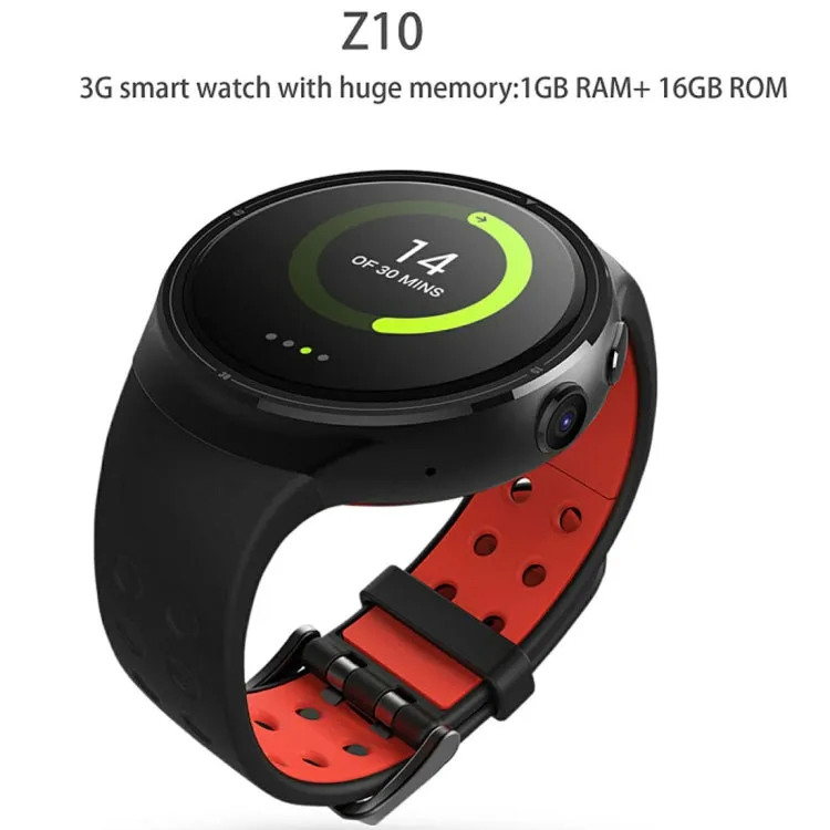 Z10 400*400 Pixel AMOLED 1.39 Inch Round Touch Screen Display Smart Watch, IP54 Waterproof, Support Pedometer / Heart Rate Monitor / GPS Navigation / Notification Remind / Call Reminder / Camera Remot ... rol / Calories Burned, Support Android 5.1(Silver)