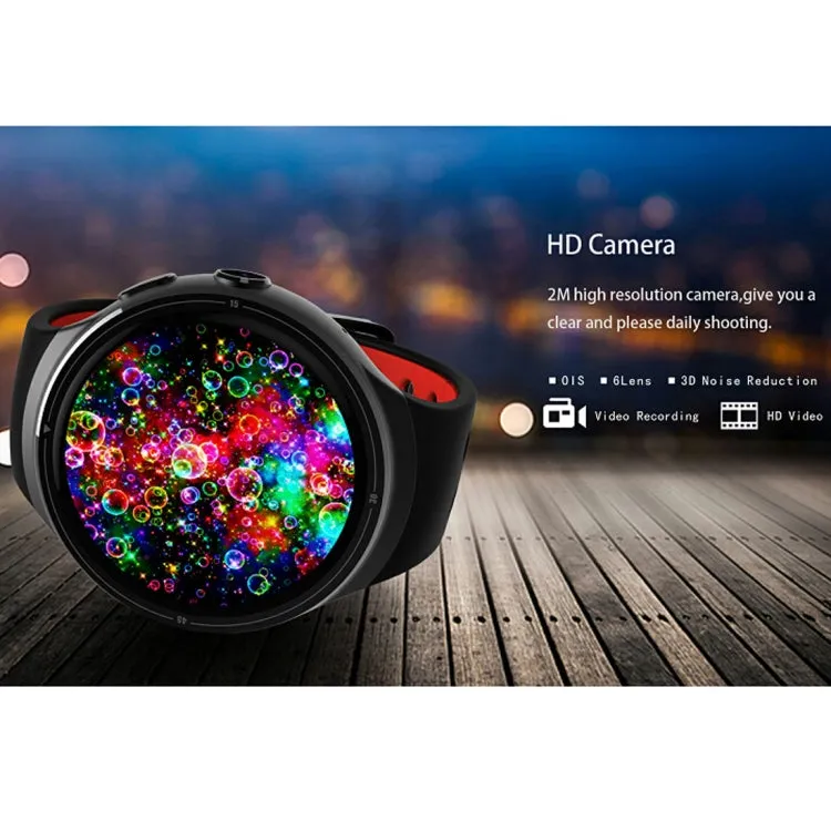 Z10 400*400 Pixel AMOLED 1.39 Inch Round Touch Screen Display Smart Watch, IP54 Waterproof, Support Pedometer / Heart Rate Monitor / GPS Navigation / Notification Remind / Call Reminder / Camera Remot ... rol / Calories Burned, Support Android 5.1(Silver)