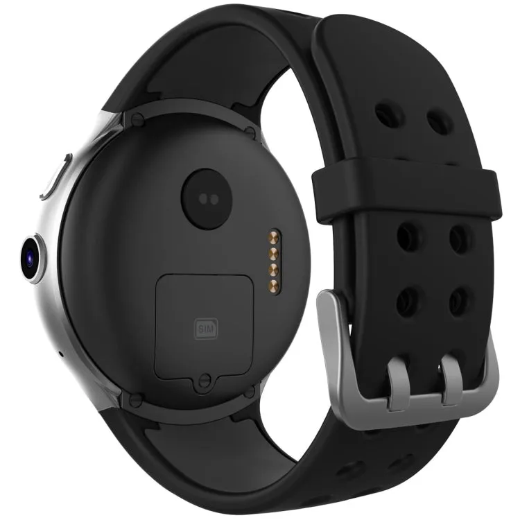 Z10 400*400 Pixel AMOLED 1.39 Inch Round Touch Screen Display Smart Watch, IP54 Waterproof, Support Pedometer / Heart Rate Monitor / GPS Navigation / Notification Remind / Call Reminder / Camera Remot ... rol / Calories Burned, Support Android 5.1(Silver)