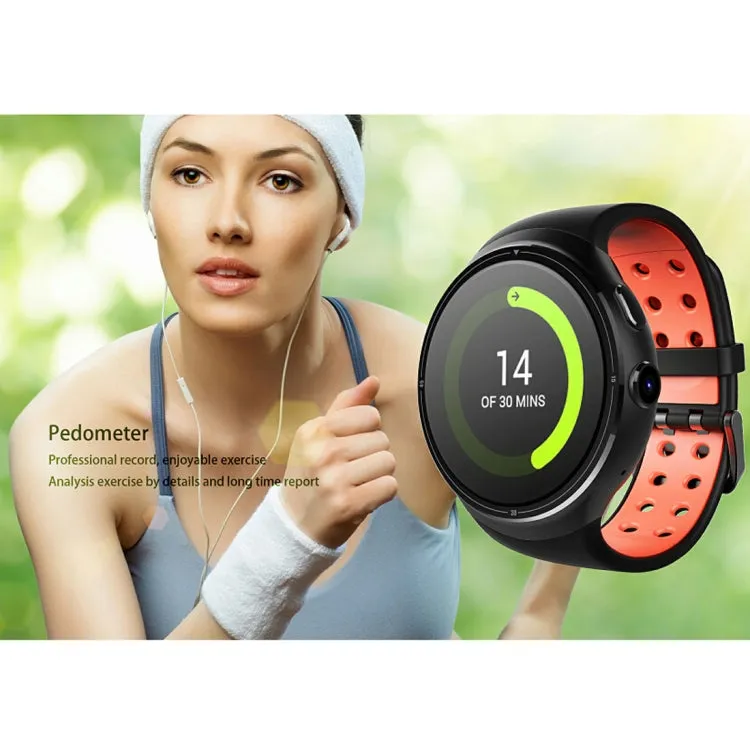 Z10 400*400 Pixel AMOLED 1.39 Inch Round Touch Screen Display Smart Watch, IP54 Waterproof, Support Pedometer / Heart Rate Monitor / GPS Navigation / Notification Remind / Call Reminder / Camera Remot ... rol / Calories Burned, Support Android 5.1(Silver)