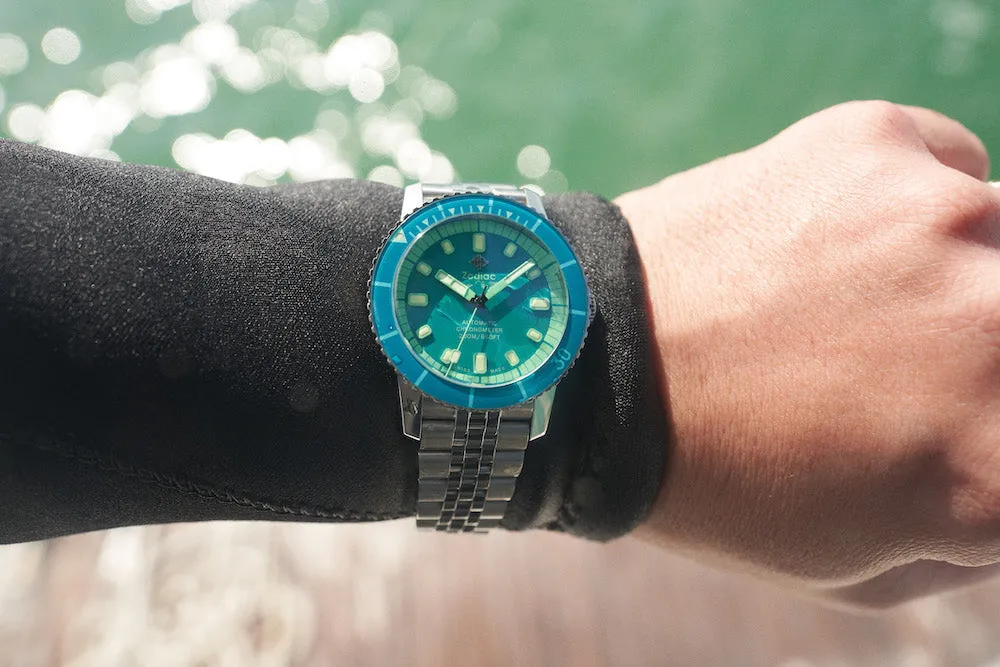 ZOD Watch Super Sea WOF Aquamarine Dream D