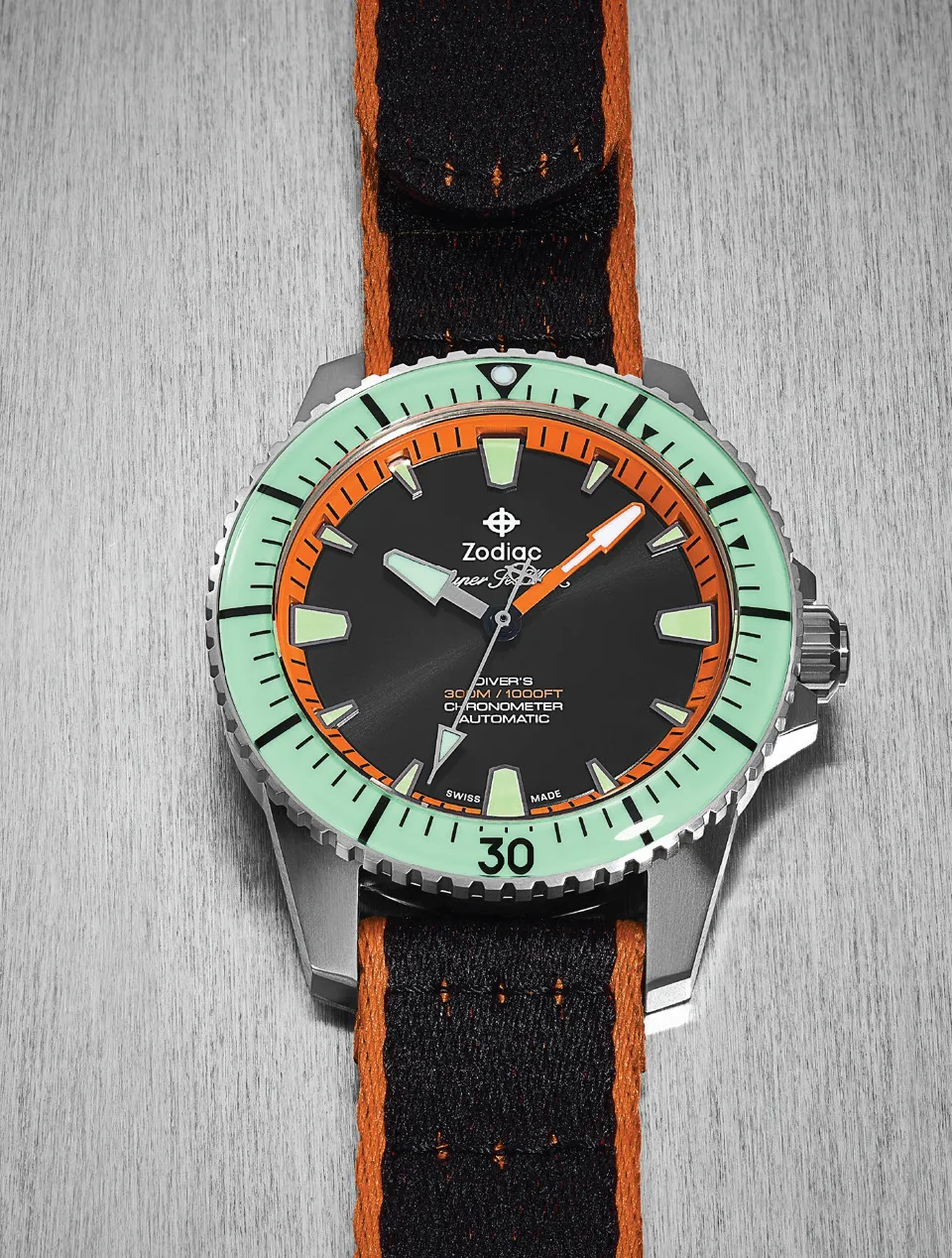 ZOD Watch Super Sea WOF Titanium Pro Diver Limited Edition D