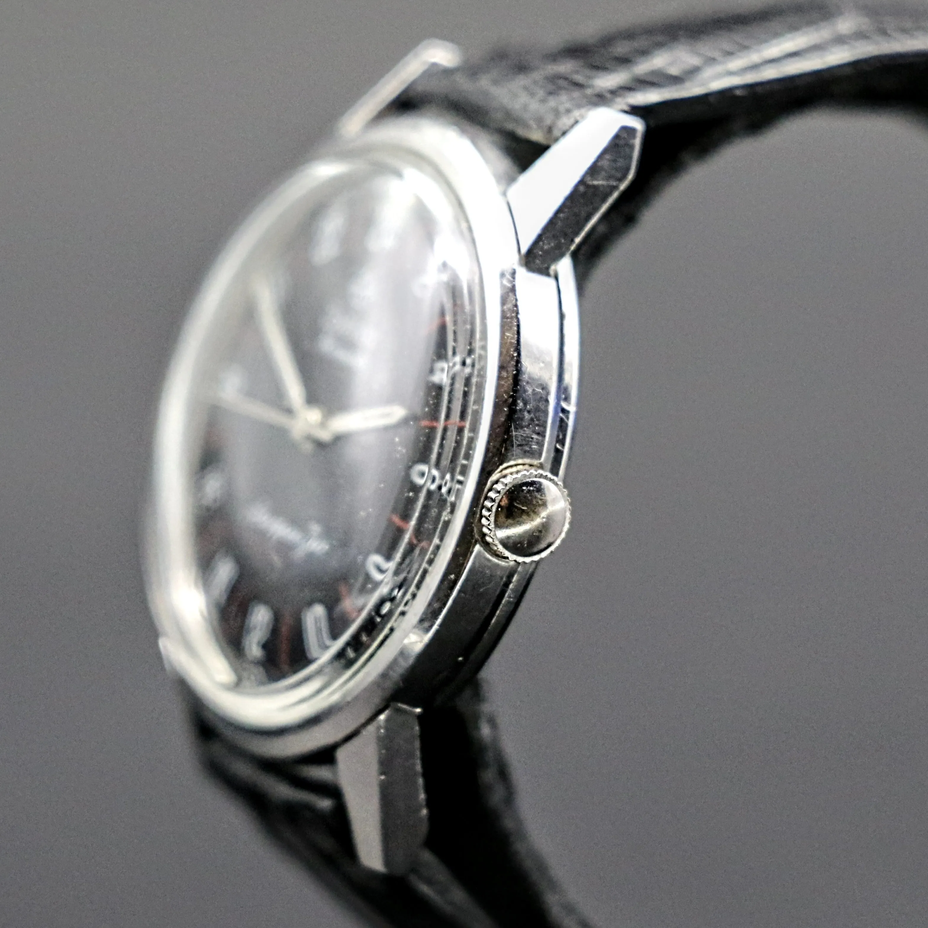 ZODIAC Hermetic Aerospace Jet Wristwatch Cal. 721 17 Jewels Swiss Watch